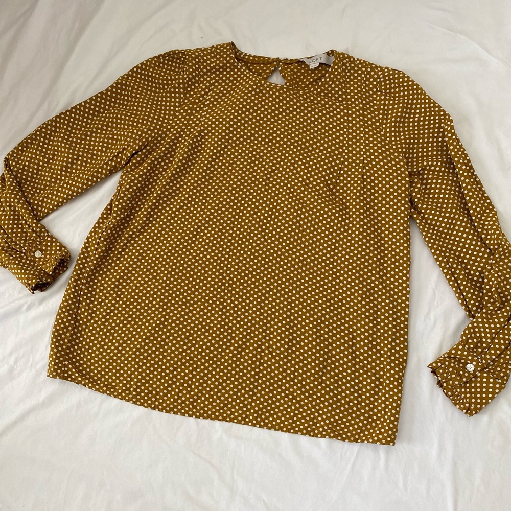 Polka Dot Long Sleeve Top